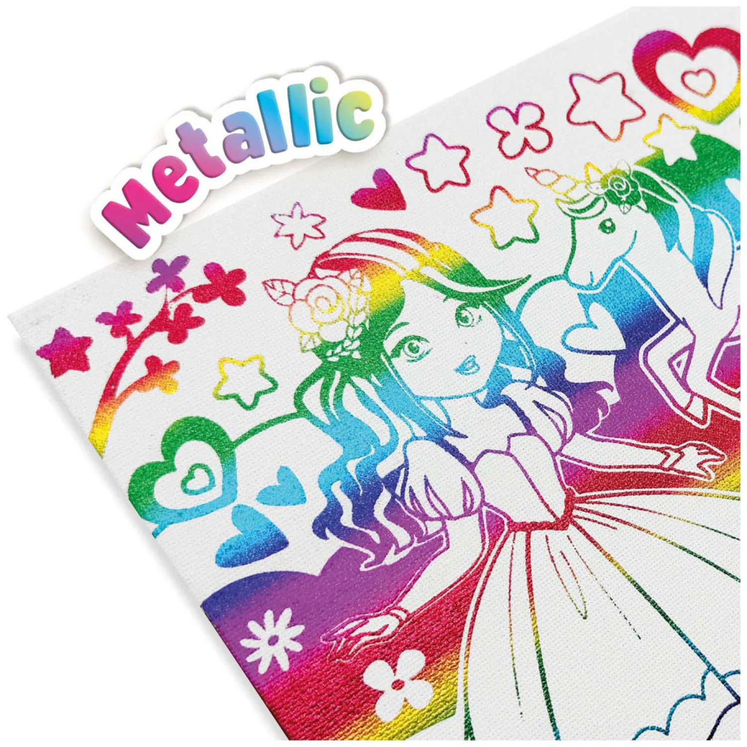 SES Metallic Kleur Canvas Sale