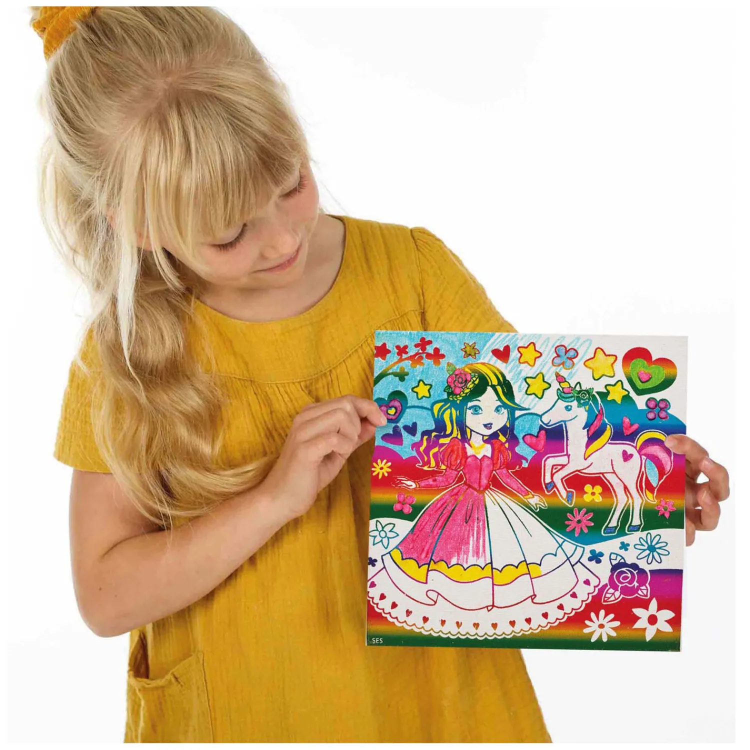 SES Metallic Kleur Canvas Sale