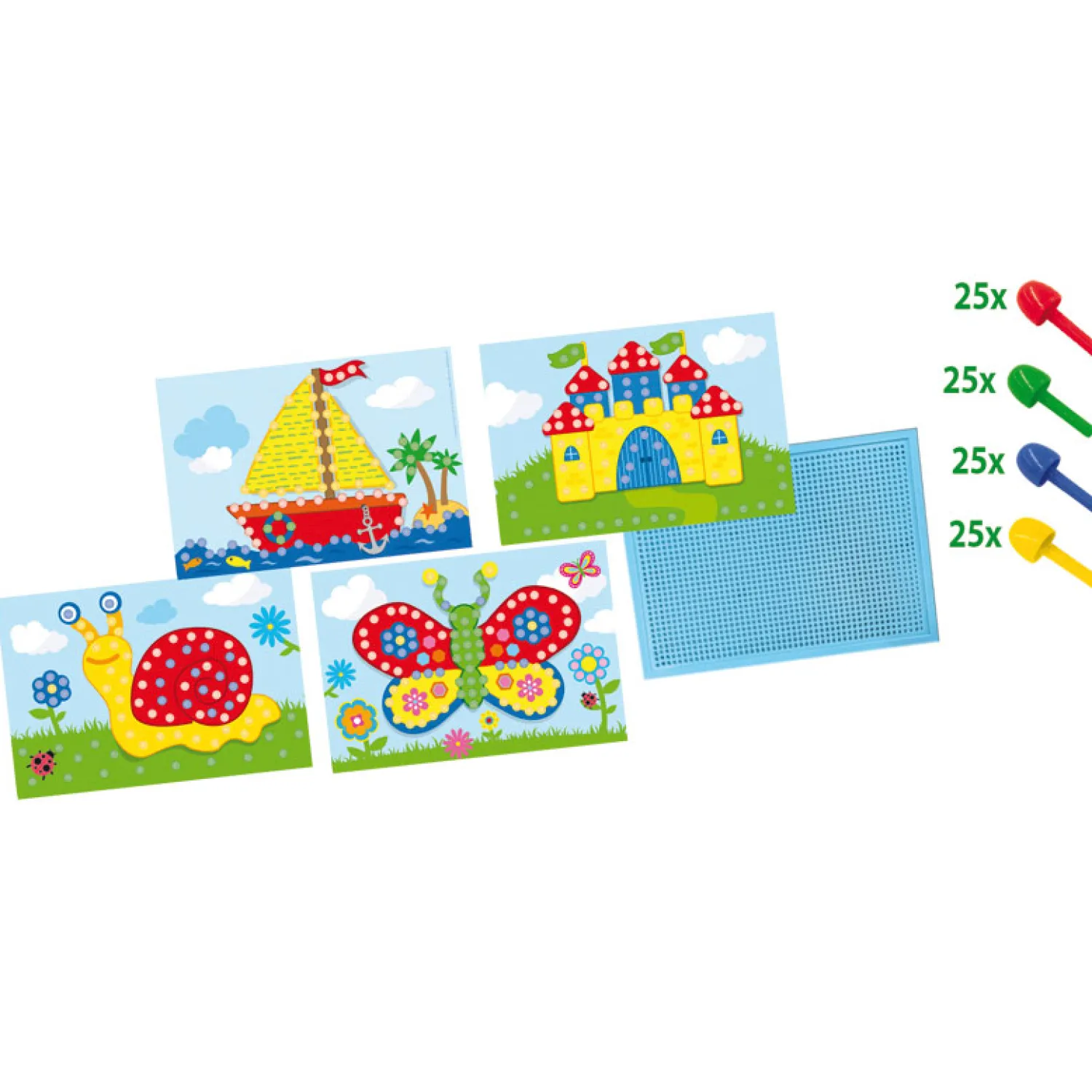 SES Mozaïekbord met Kaarten Hot