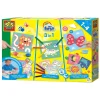 My First - 3in1 Vingerverven, Kleuren, Vormen Plakken-SES New
