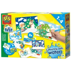 SES My First - Kleuren met Water Megaset Verborgen Dieren Clearance
