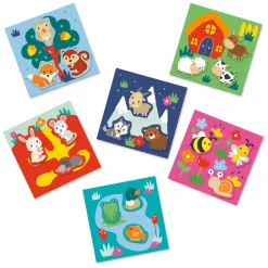 My First My First - Waar Woon Ik? Dieren Plakken-SES Hot