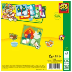 My First My First - Waar Woon Ik? Dieren Plakken-SES Hot