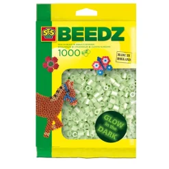 Strijkkralen - Glow in the Dark, 1000st.-SES Best