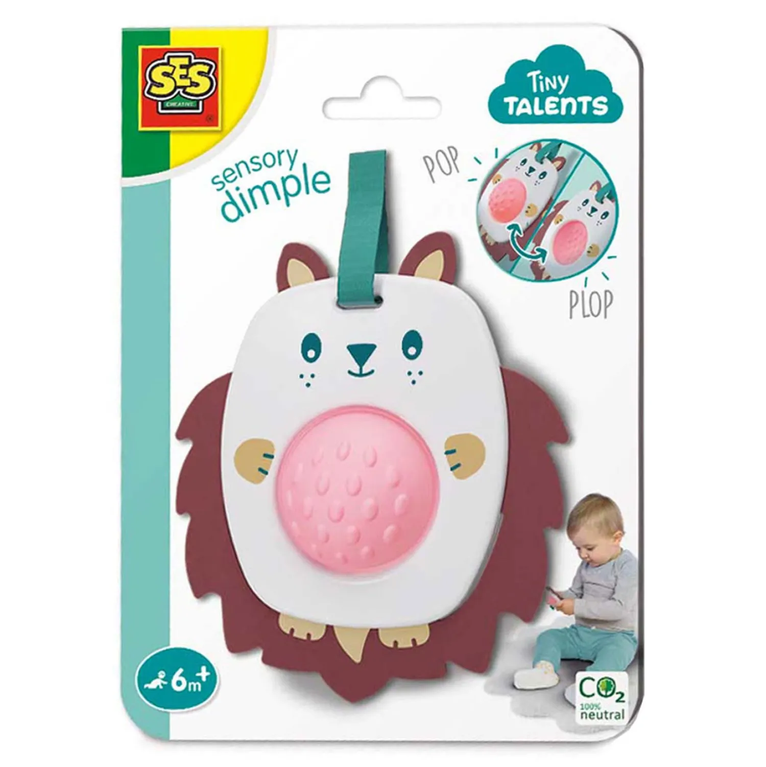 Tiny Talents - Grijpspeelgoed Dimple - Egel>SES New