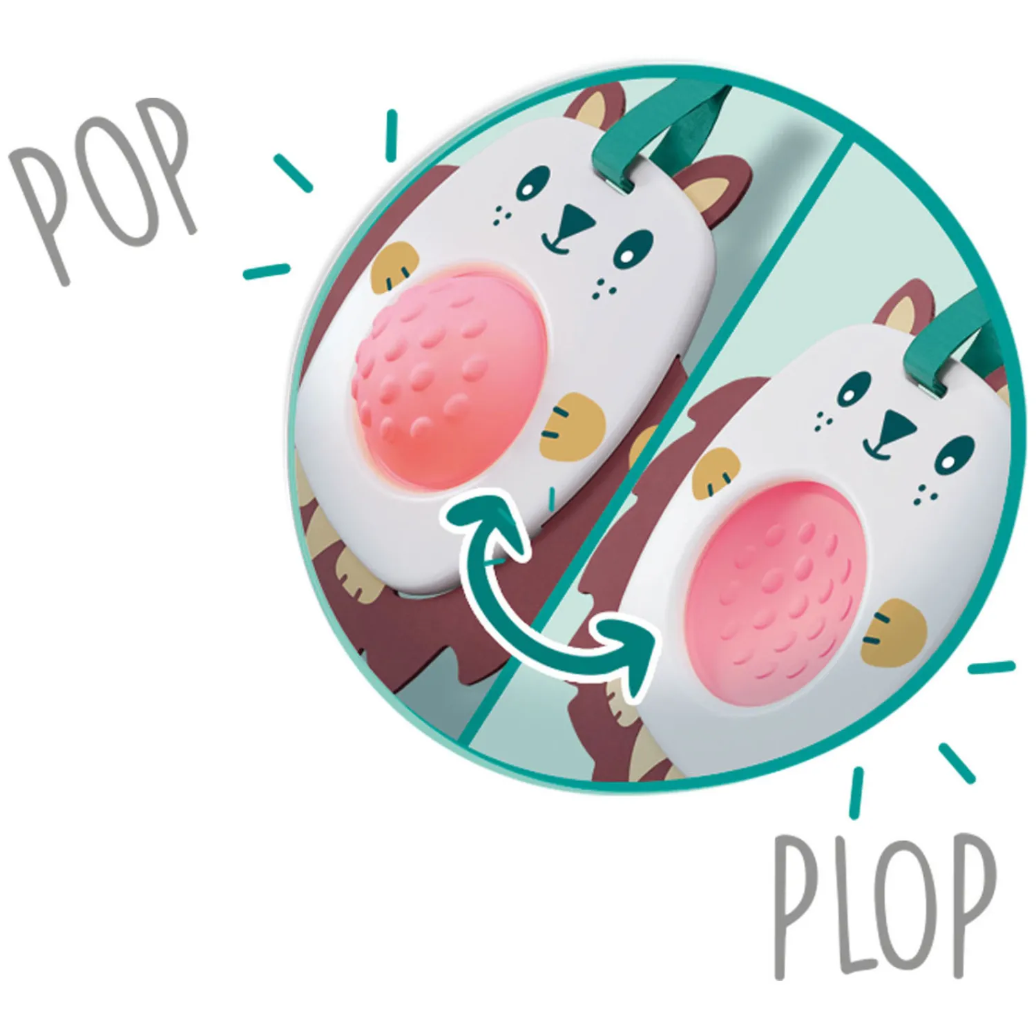 Tiny Talents - Grijpspeelgoed Dimple - Egel>SES New