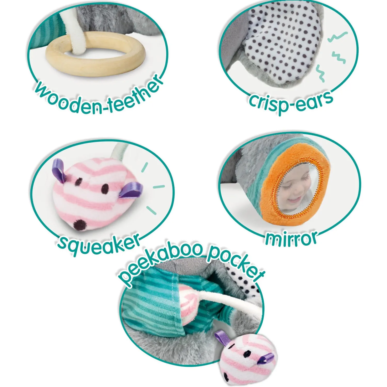 Tiny Talents Olfi Sensory Olifant>SES