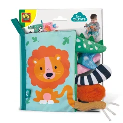 Tiny Talents Sensory Soft Dierenstaarten Boek-SES