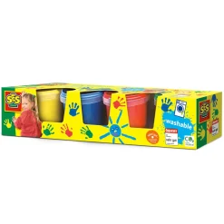 Vingerverf, 4 Kleuren>SES Hot