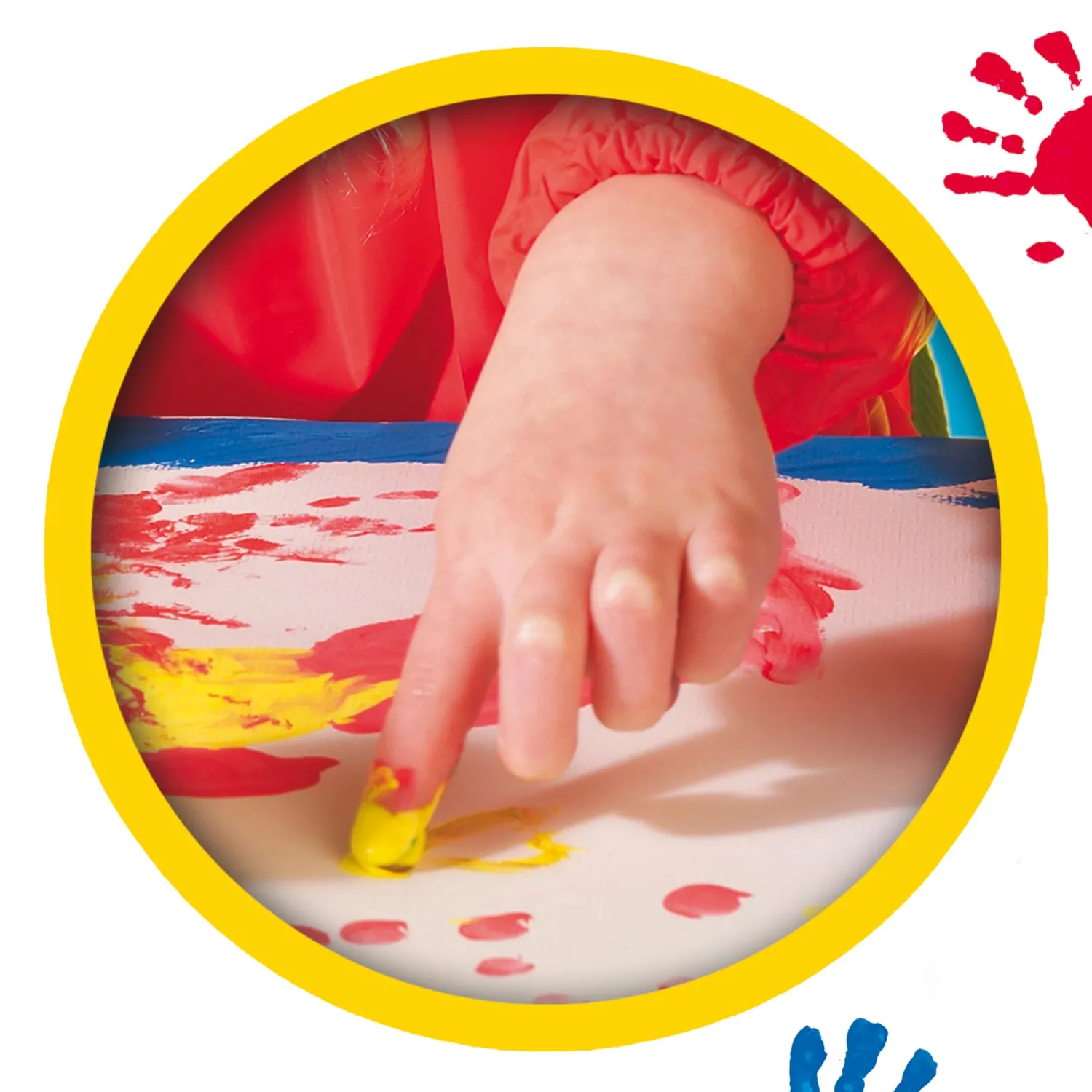 Vingerverf, 4 Kleuren>SES Hot