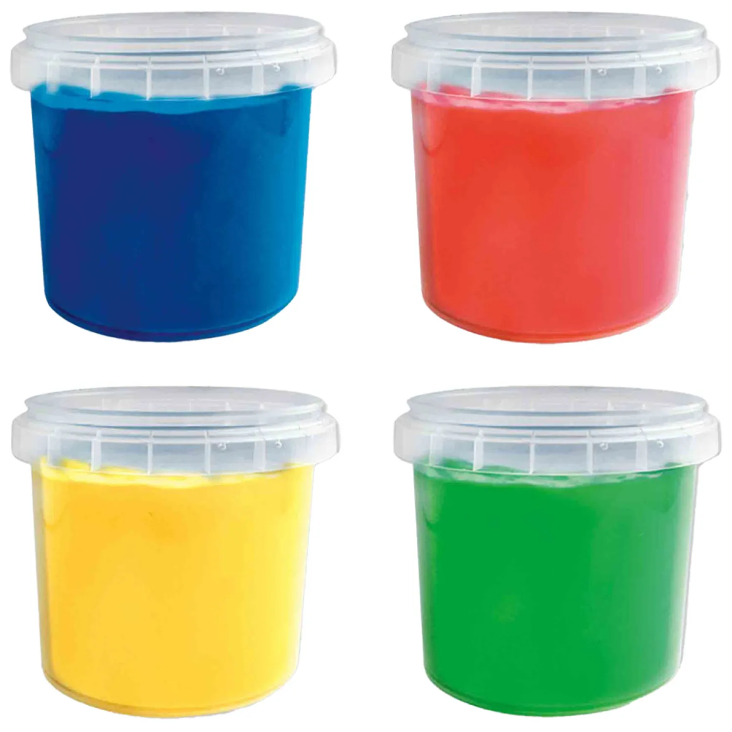 SES Vingerverf Primaire Kleuren, 4x110ml Discount