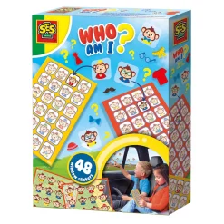 Wie ben ik? - Reisspel Raamsticker>SES Sale