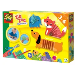 Zig Zag Origami Dieren-SES Hot