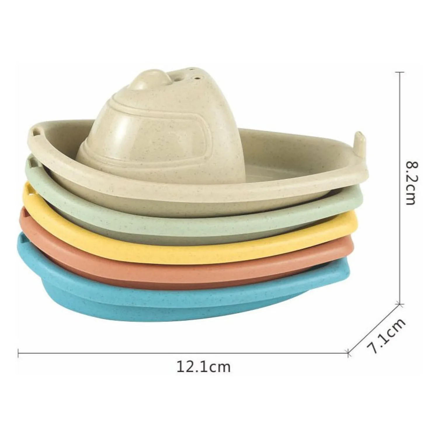 Set Badspeelgoed Pastel, 12dlg.> Hot