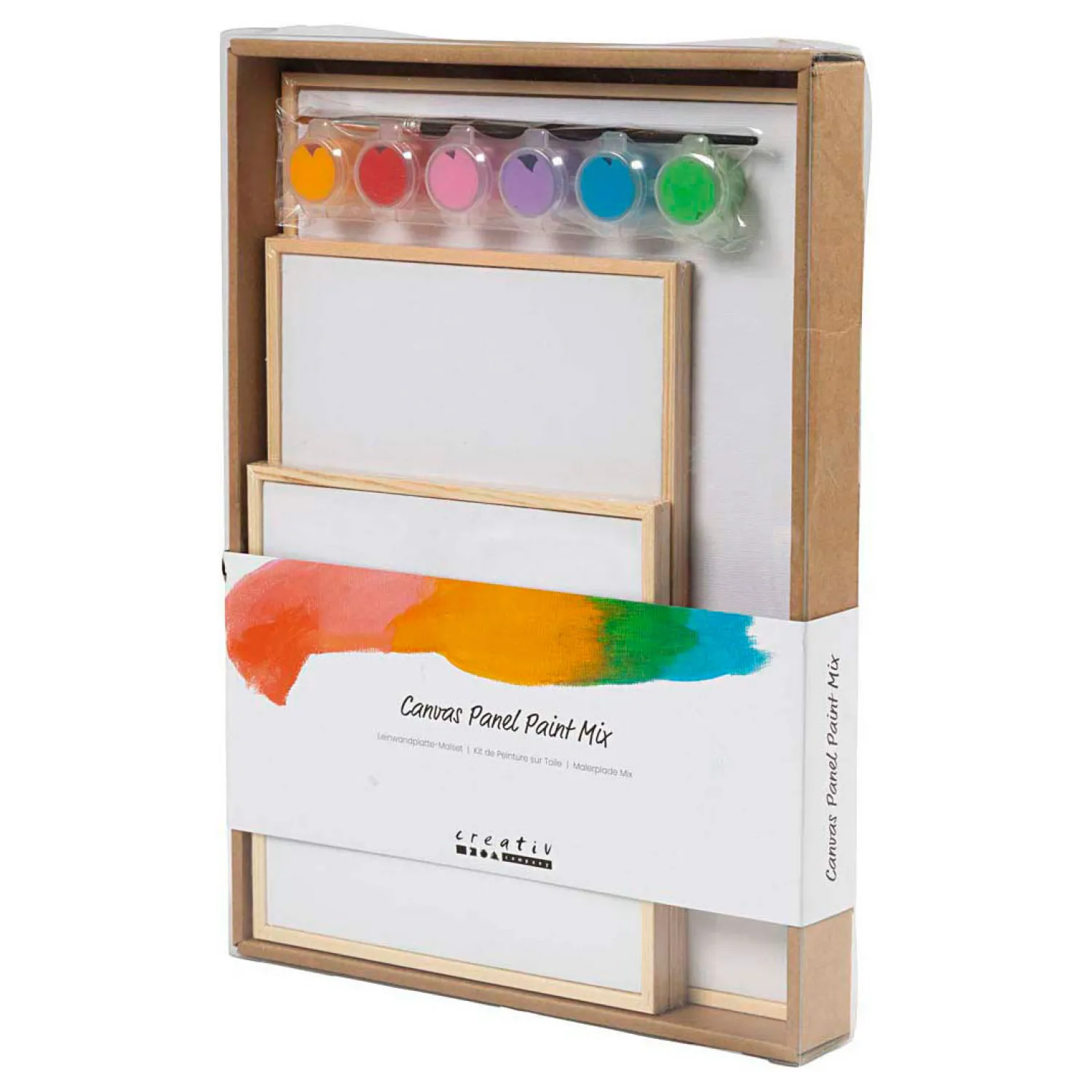 Set Canvas Panelen Kleurrijk>Creativ Company Online