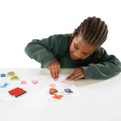 Set Kerststempels met Stempelkussen, 9dlg.- Online