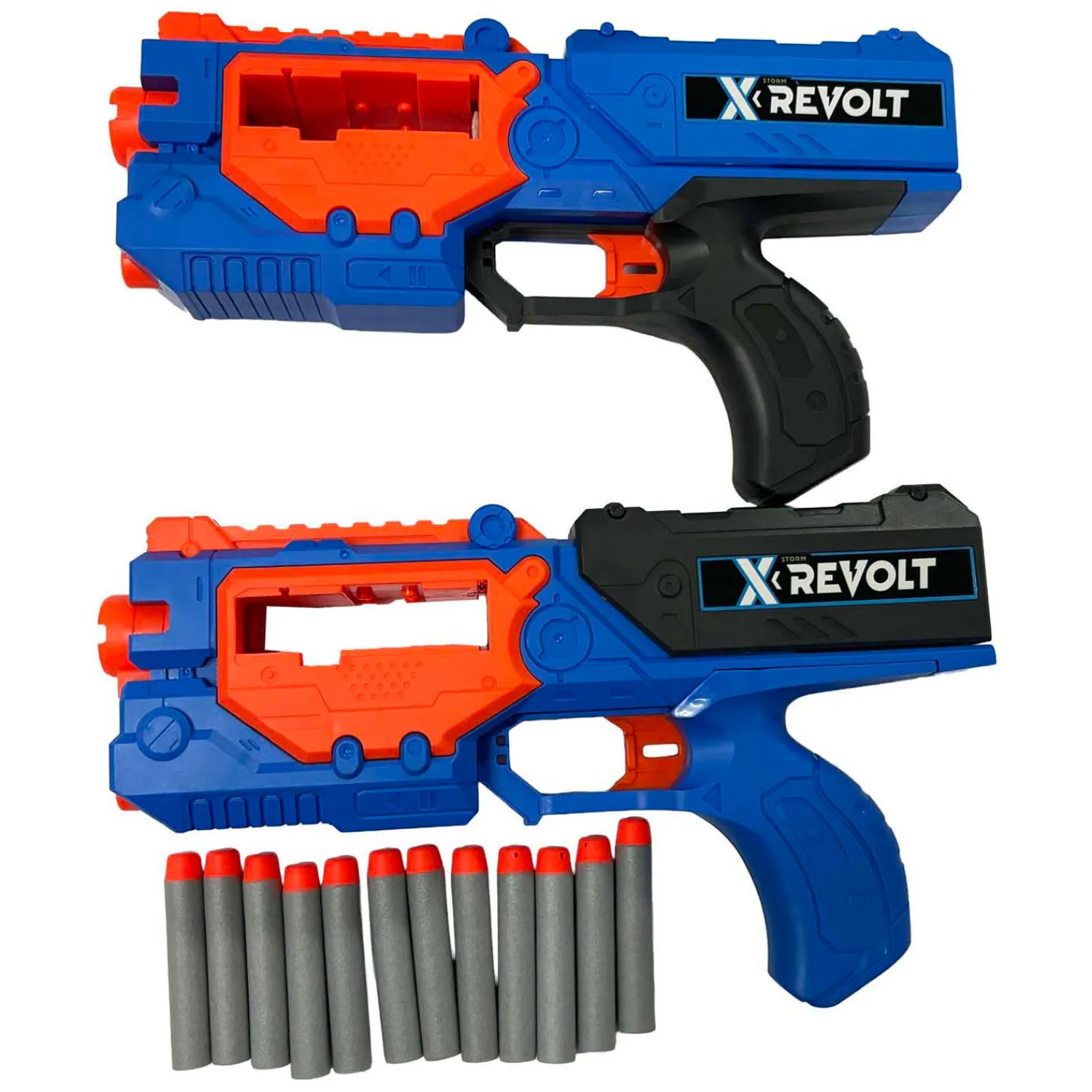 Shooter X Revolt - met 12 Zachte Pijlen Hot