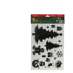 Silhouette Raamstickers Kerst-Wins Holland Best