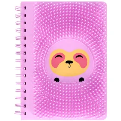 Siliconen Notitieboek met Stekeltjes en Luiaard, A5 Clearance