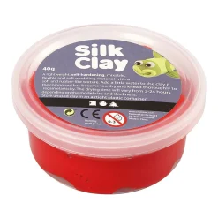 - Rood, 40gr.-Silk Clay