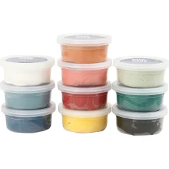 Silk Clay, Pastelkleuren, 10dlg.><noscript><img width=