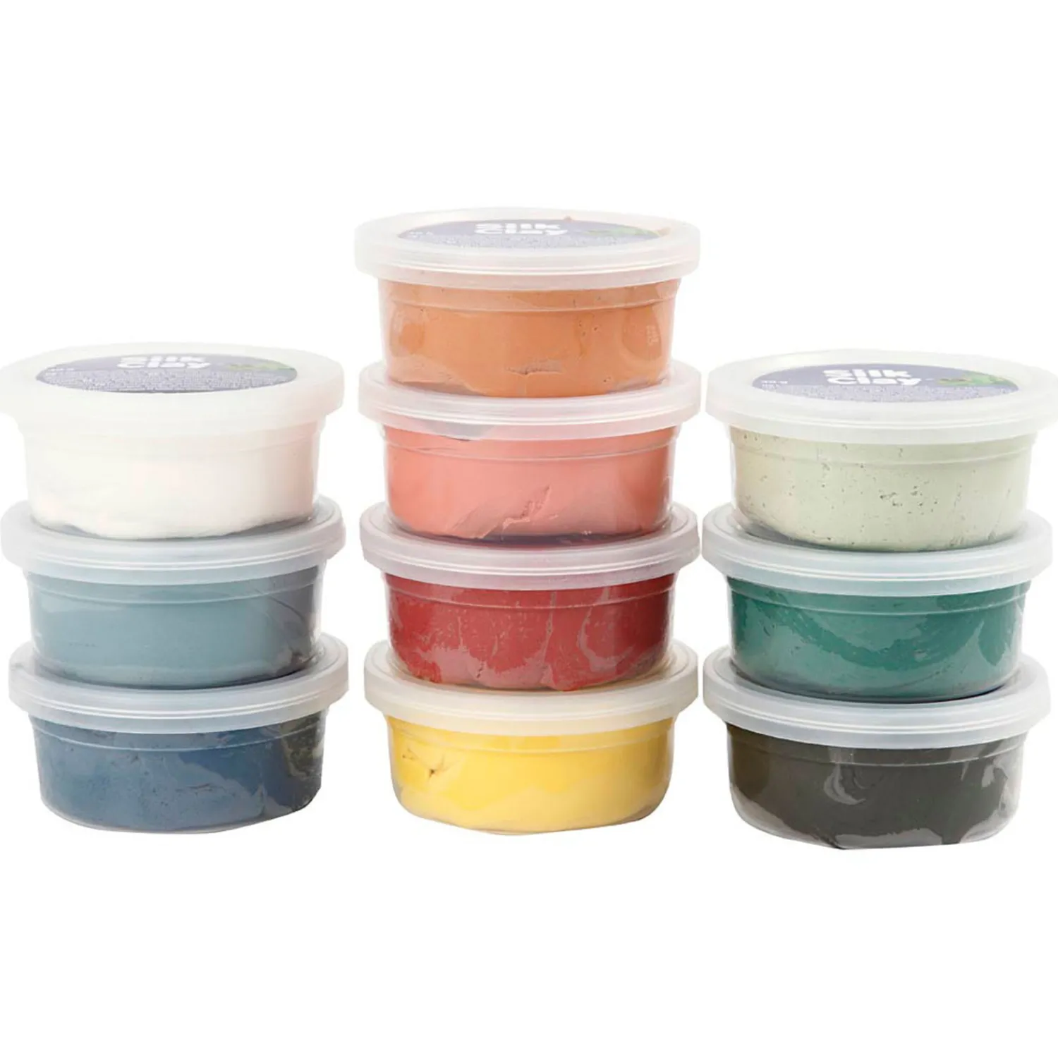 Silk Clay, Pastelkleuren, 10dlg.>Creativ Company Online