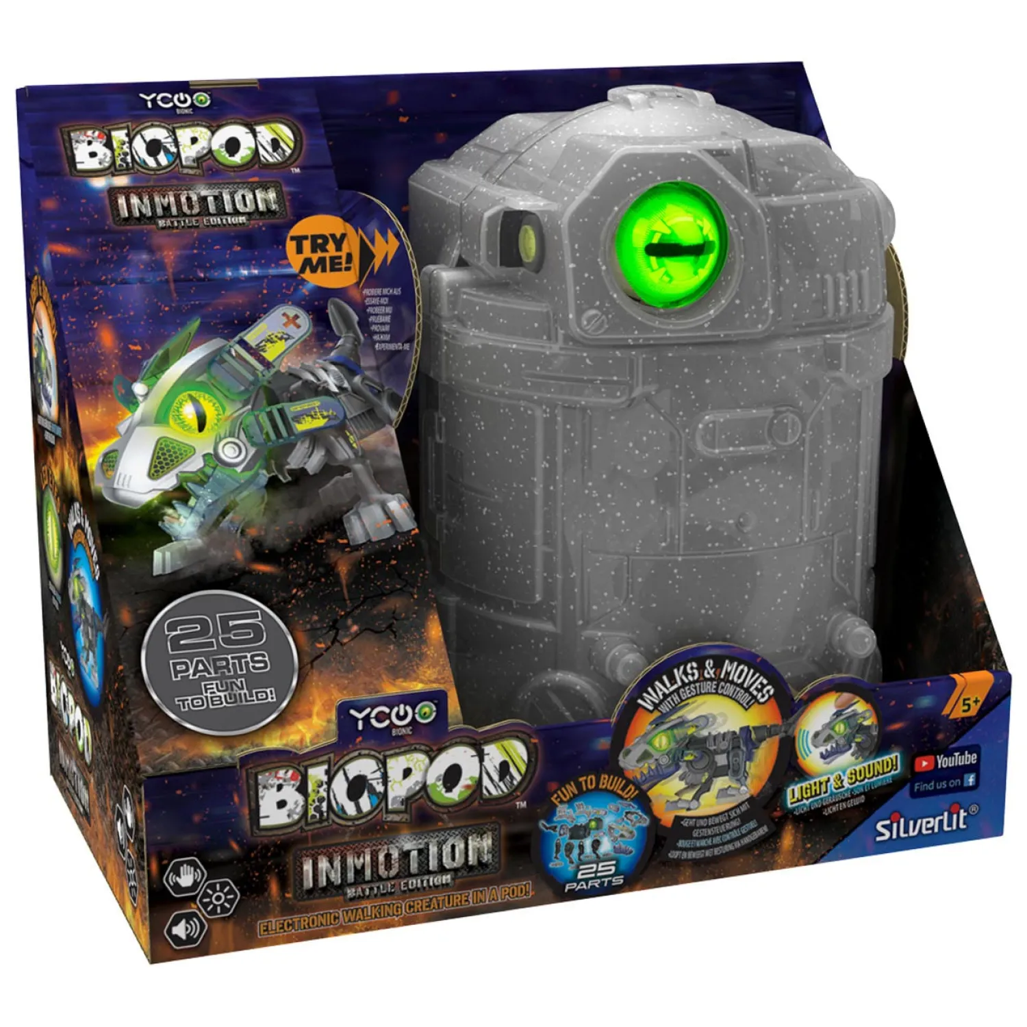 Silverlit Biopod Battle InMotion Dino Clearance