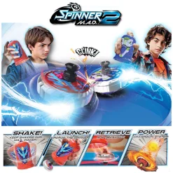 Silverlit Spinner MAD 2 Deluxe Battle Pack Hot