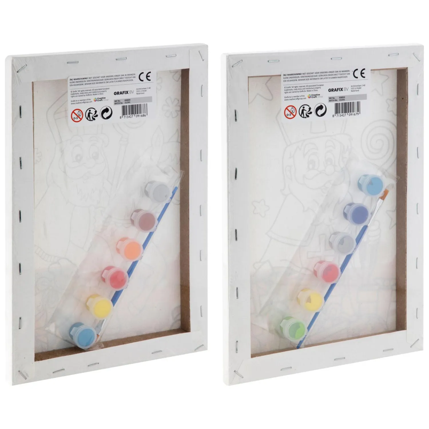 Grafix Sinterklaas Canvas Schilderen Op Nummer Best