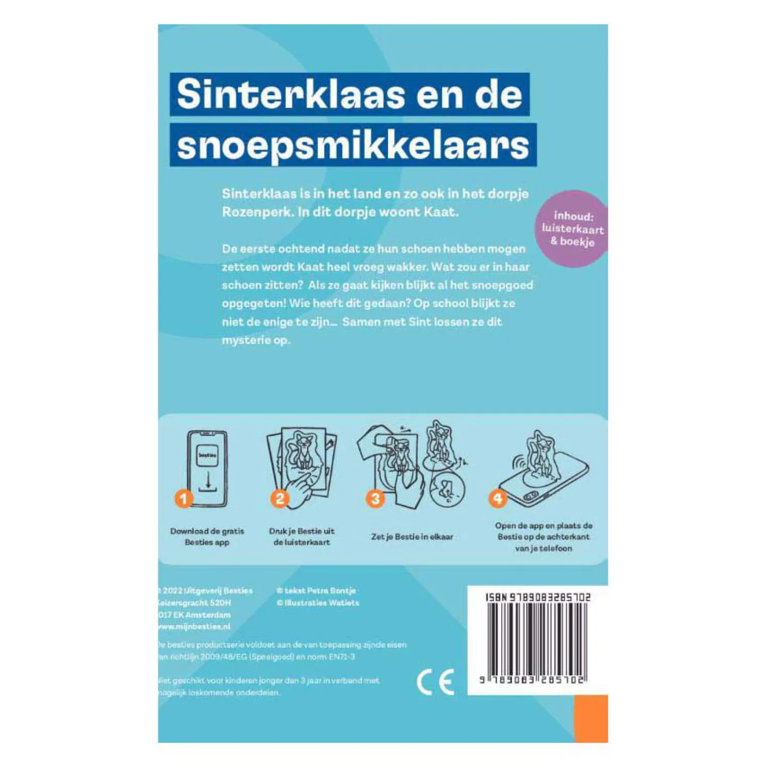 Sinterklaas en de Snoepsmikkelaars Luisterkaart-Centraal Boekhuis Discount
