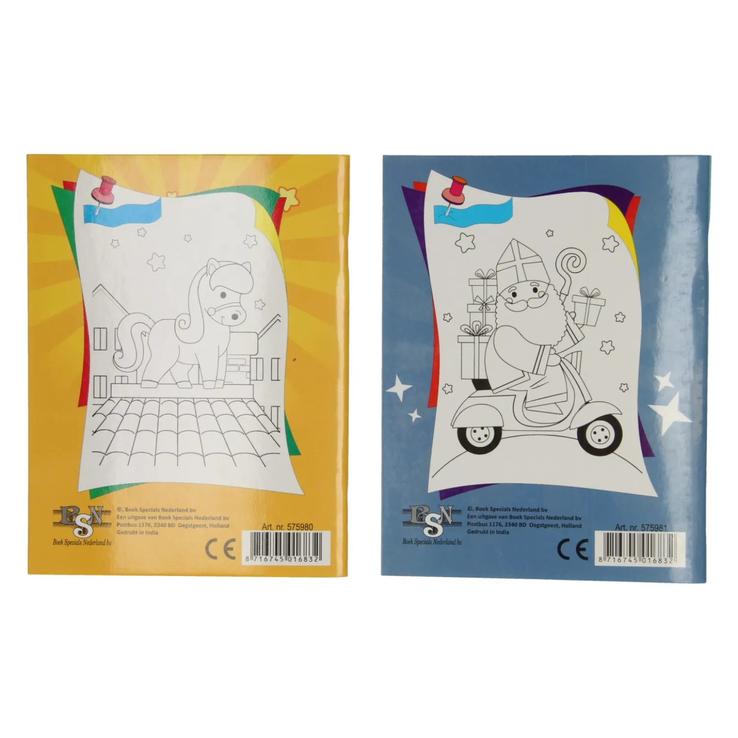 Sinterklaas Kleurboek met Stickers>Boek Specials Nederland BV