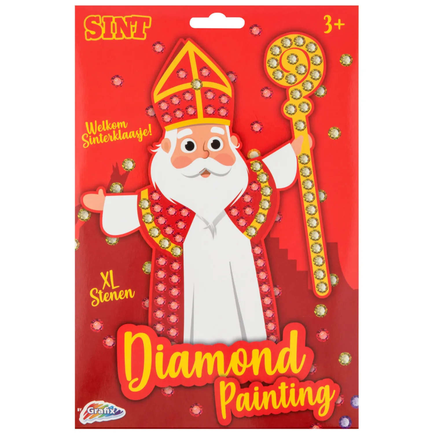 Grafix Sinterklaas Mozaiek Diamond Painting - XL Stenen New