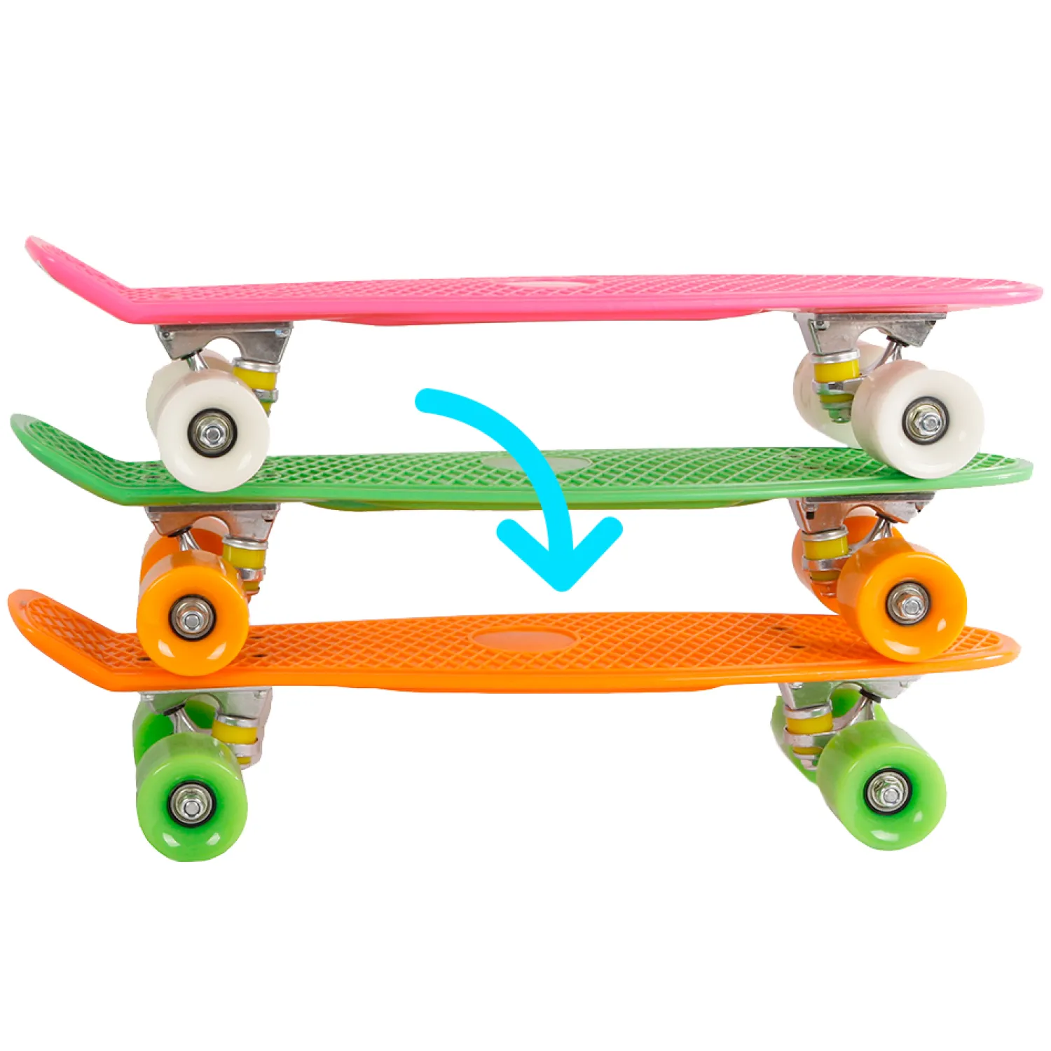 Skateboard Pennyboard Abec 7 - Oranje> New