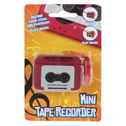 Sleutelhanger Cassetterecorder - 5,5cm New
