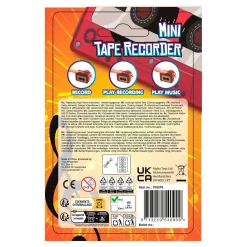 Sleutelhanger Cassetterecorder - 5,5cm New