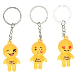 Sleutelhanger Emotie Figuurtje 3D- Hot
