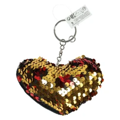 Sleutelhanger Hart met Pailletten Outlet