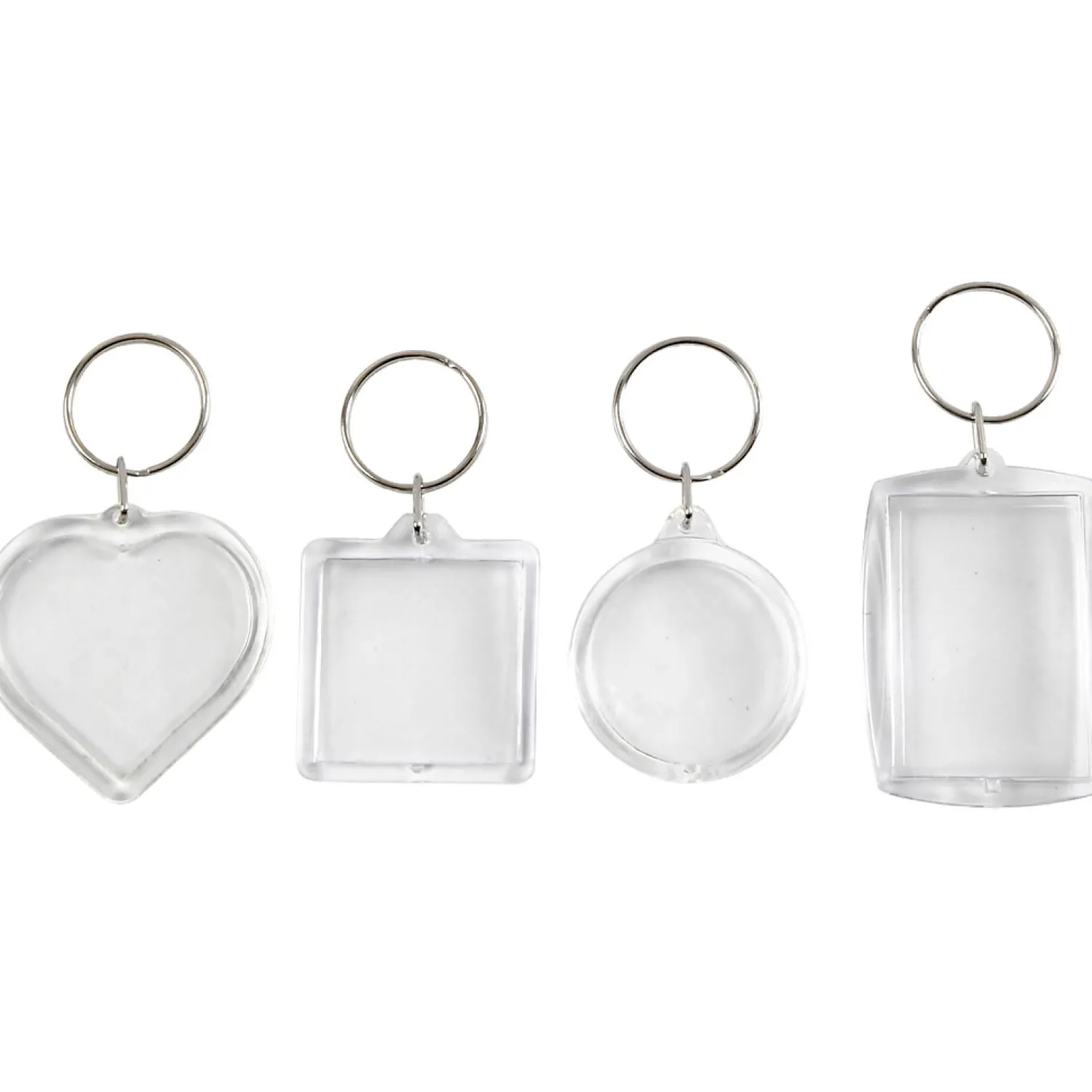 Sleutelhanger Vormen, 4st.>Creativ Company New