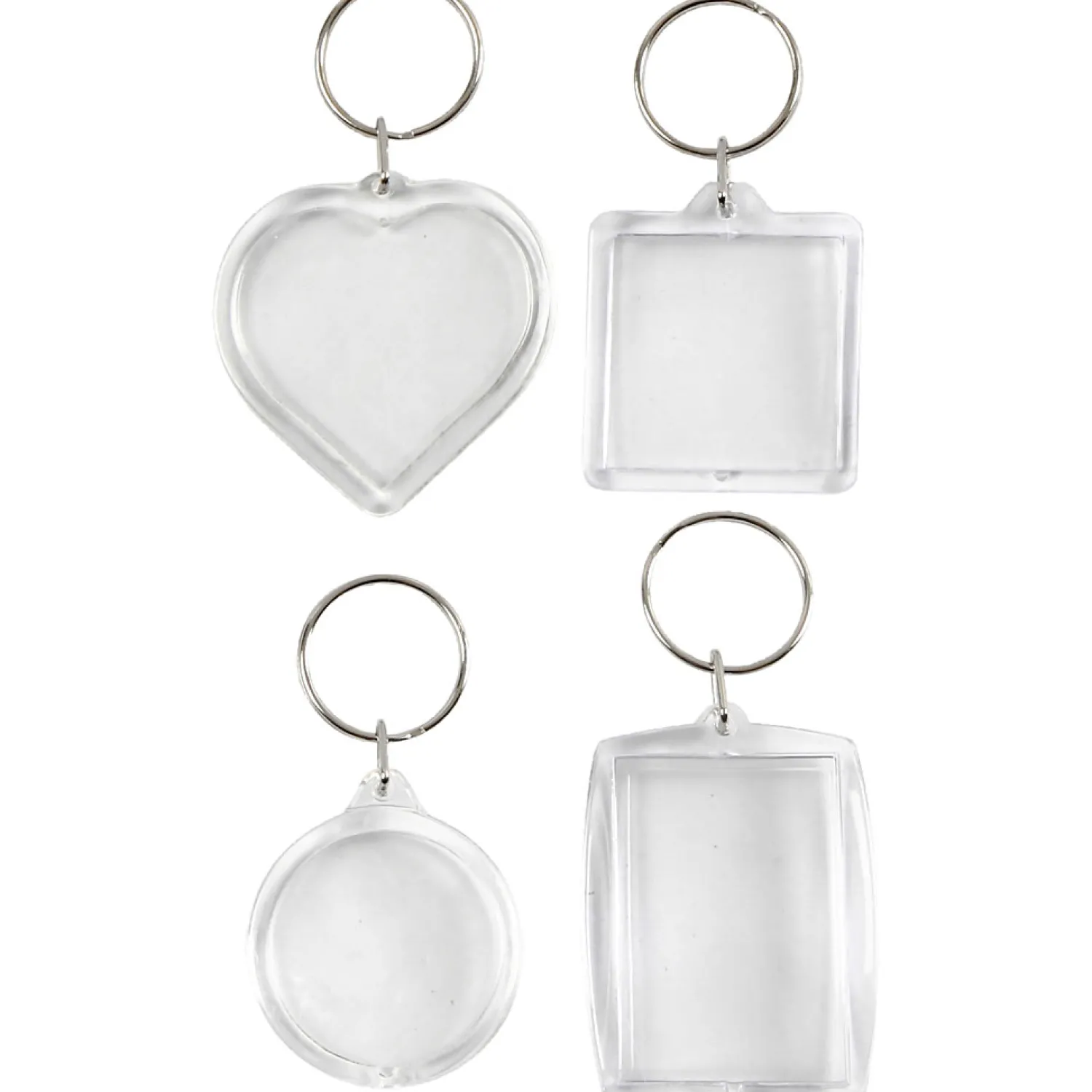 Sleutelhanger Vormen, 4st.>Creativ Company New