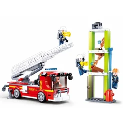 Brandweer Ladderwagen Oefening-Sluban Online