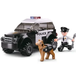 Politieauto met Hond - 78dlg.-Sluban Clearance