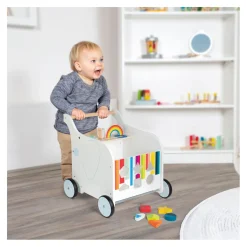 - Baby Walker Speelgoedkist Olifant-Small Foot New