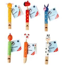- Dierenfluit, Set van 6-Small Foot Outlet