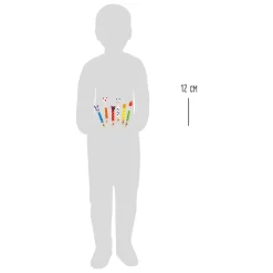 - Dierenfluit, Set van 6-Small Foot Outlet