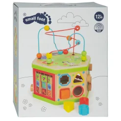 - Houten Activitetenkubus met Motoriekspiraal Safari-Small Foot Clearance