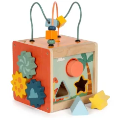 - Houten Activiteitenkubus Motoriekspiraal Dino-Small Foot Online