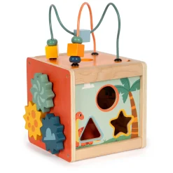 - Houten Activiteitenkubus Motoriekspiraal Dino-Small Foot Online