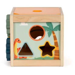 - Houten Activiteitenkubus Motoriekspiraal Dino-Small Foot Online