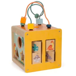 - Houten Activiteitenkubus Motoriekspiraal Dino-Small Foot Online