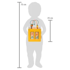 - Houten Activiteitenkubus Motoriekspiraal Dino-Small Foot Online